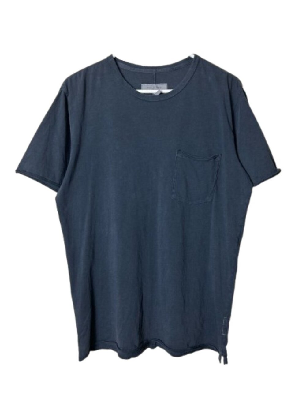 Rag & bone dark muted blue pocket tee short sleeve men's M